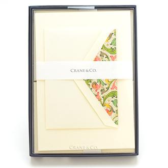 レターセット　ＣＨ１３０１　唐草・赤