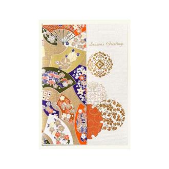 和風クリスマスカード　吉祥　ＸＪ－７１６　パール