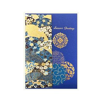 和風クリスマスカード　吉祥　ＸＪ－７１８　コン