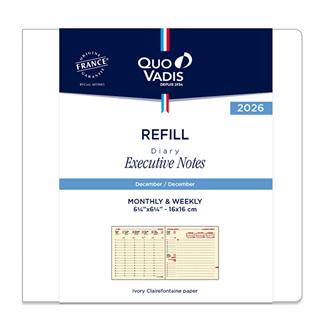 ２６　１２月始　エグゼクティブノート　レフィル