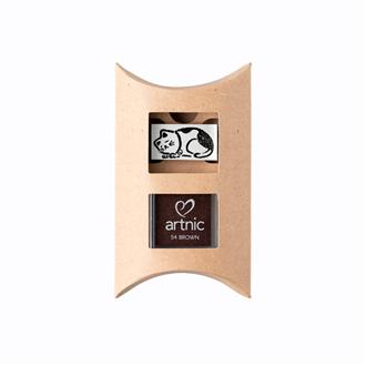 四季の印・こばこ　眠り猫