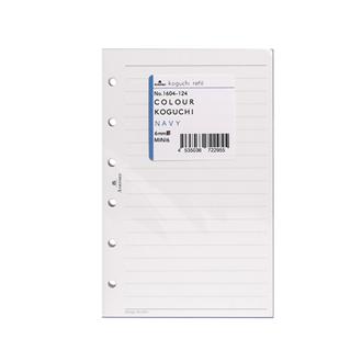 【伊東屋限定】ＣＯＬＯＵＲ　ＫＯＧＵＣＨＩ　ＮＡＶＹ　６ｍｍ罫　Ｍ６