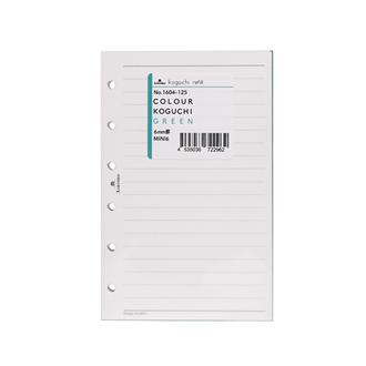 【伊東屋限定】ＣＯＬＯＵＲ　ＫＯＧＵＣＨＩ　ＧＲＥＥＮ　６ｍｍ罫　Ｍ６