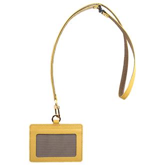 ＩＤカードホルダー（革ストラップ）