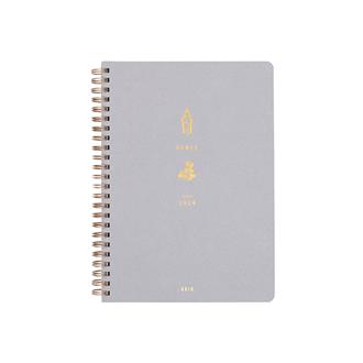 ＲＯＭＥＯ　Ｗリングノート　Ａ５方眼