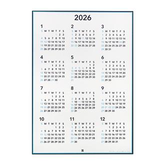 ２０２６　ポスターカレンダー　Ａ２縦型