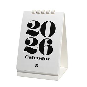 ２０２６　ホワイト　デスクカレンダー