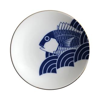 美濃焼　小皿　４寸　タイ