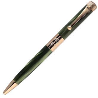 【限定】ＲＯＭＥＯ　Ｎｏ．３　ボールペン　細軸　フィールドグリーン