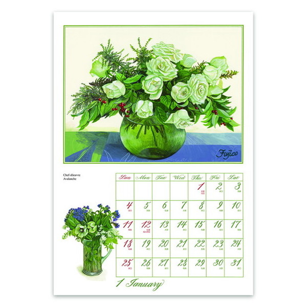 【希少】 fujico 橋本不二子　絵画　薔薇 橋本不二子「バラのある静物（2）」卸売価格で販売