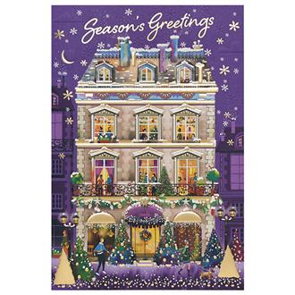 クリスマスカード　アパルトマン