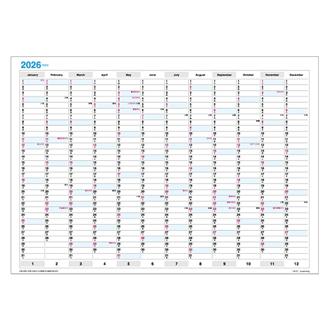 ２０２６　壁掛　Ａ２　イヤープランナー