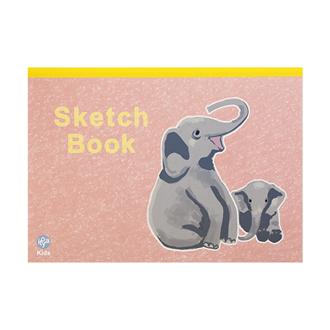 スケッチブック　ピンク（ゾウ）