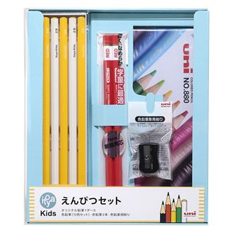 鉛筆セット　イエロー　２Ｂ