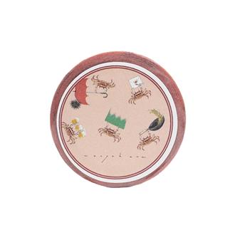 秦直也　マスキングテープ　「カニ」ＰＫ