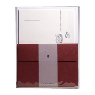 秦直也　レターセット　　「コアラ」