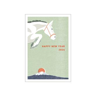 お年玉付年賀状　カラー印刷５枚入ＰＫ－２６２０