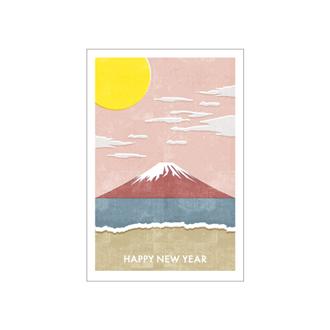 お年玉付年賀状　カラー印刷５枚入ＰＫ－２６２１