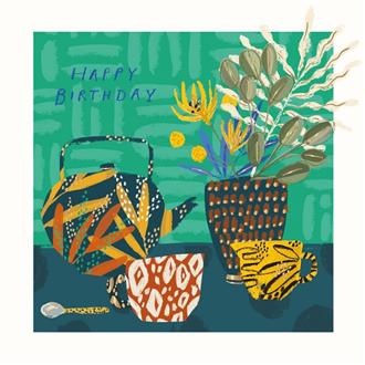 バースデイカード　ＩＩ１２６１　ニキータ（ティータイム）