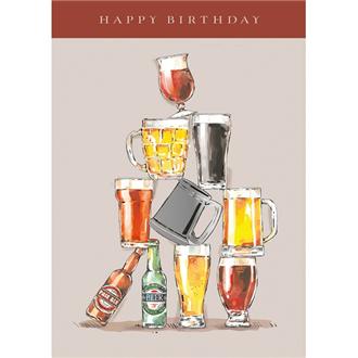 バースデイカード　ＧＨ１２０９　ピボット（ビアタワー）