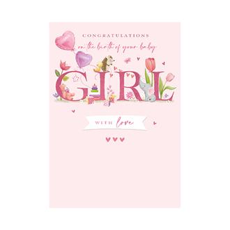 ベビーカード　ＧＨＢＣ１６４　ガール