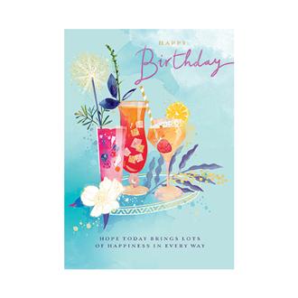 バースデイカード　ＧＨ１３０７　フェスティヴァ（カクテル）