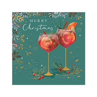 クリスマスカード　ＬＸＲＩＪＦ０２１　アメジスト（ホットワイン）