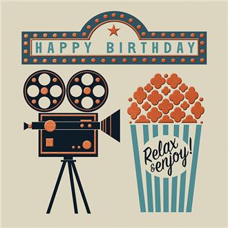 バースデイカード　ＭＥＧ０４５　メトロポリス（シネマ）