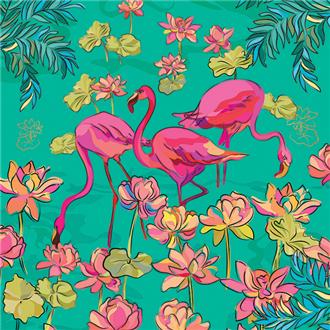 ブランクカード　ＳＴＧ３７９　ダニス（フラミンゴ）