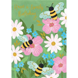 バースデイカード　ＦＡＧ０３１　フェイブル（花蜂）
