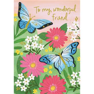 バースデイカード　ＦＡＧ０３３　フェイブル（友へ）