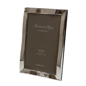 フレーム　４ｘ６　シルバープレート　ウェイヴ