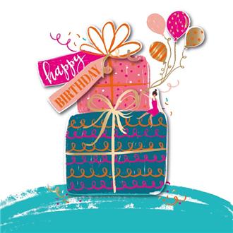 バースデイカード　ＪＹＥＲ００９　ＴＹＰＥ（贈物）