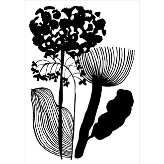 ブランクカード　ＰＫ５０２５　ハーバリウム（オーバーンブラッシュ）