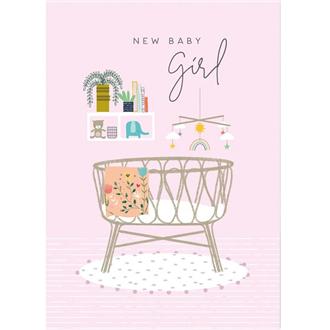 ベビーカード　ＨＹ４４６　ハルシオン（ガールベッド）