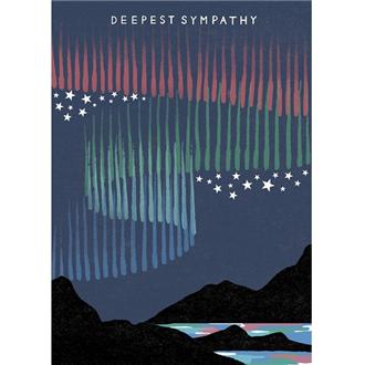 お悔やみカード　ＨＣ２４　ハンチョ（オーロラ）