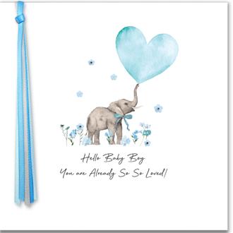 ベビーカード　ＲＲ０３　ぞう（男の子）