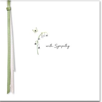 お悔やみカード　ＲＲ８９　すずらん