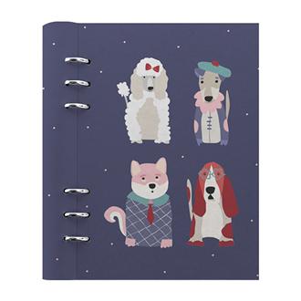 クリップブック　ペッツ　Ａ５　ドッグス　インディゴ