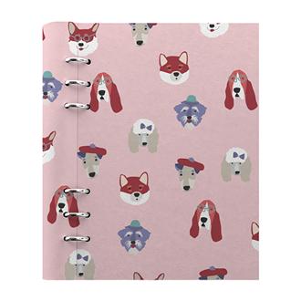 クリップブック　ペッツ　Ａ５　ドッグス　ピンク