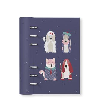 クリップブック　ペッツ　バイブル　ドッグス　インディゴ