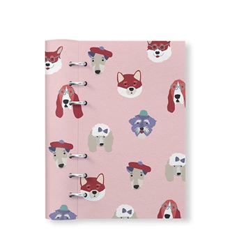 クリップブック　ペッツ　バイブル　ドッグス　ピンク