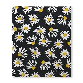 クリップブック　フローラル　Ａ５　デイジー　ブラック