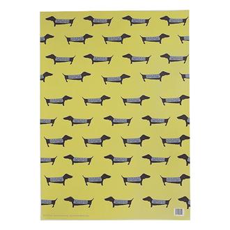 ラッピングペーパー　ＳＤ０１Ｗ　ソーセージドッグ