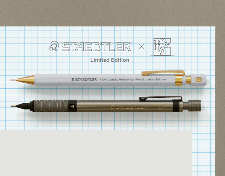 【新製品】伊東屋 × ステッドラーのコラボレーションモデル　シャープペンシル〈ヘキサゴナル〉〈925-35〉