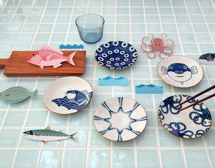 【新製品】"おいしい魚"たちが、お皿になりました