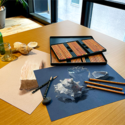 G.Itoya B1階・K.Itoya 3階　Itoya Academy surported by Faber-Castell　2024年度生作品展　※体験講座あり