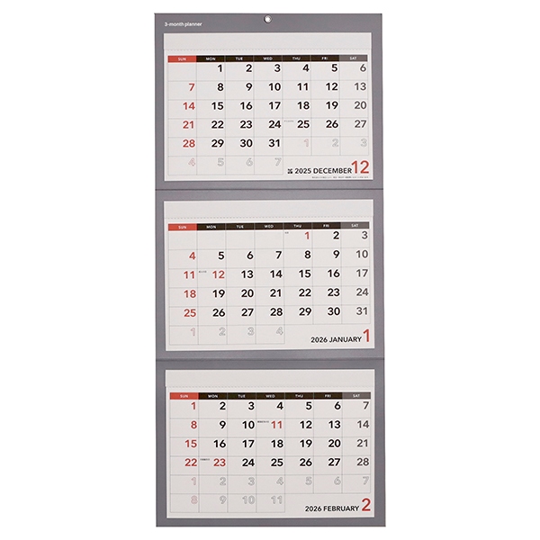 3マンスプランナー