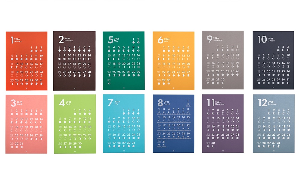 伊東屋　2026　ムーンカレンダー