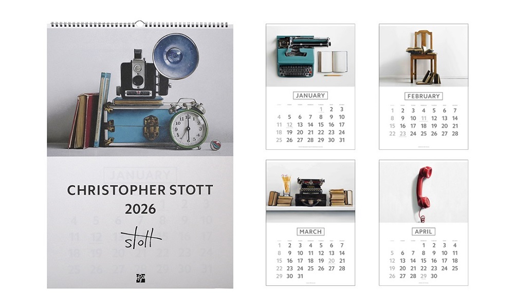 2026　クリストファー・ストット　カレンダー